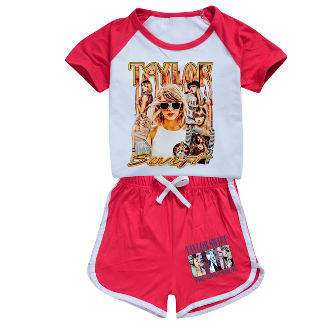 Al rojo vivo: pijamas de Taylor Swift para la próxima generación de Swifties