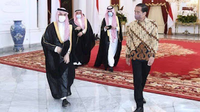 Bertemu Menteri Luar Negeri Arab Saudi, Jokowi Bahas Kepentingan Umat