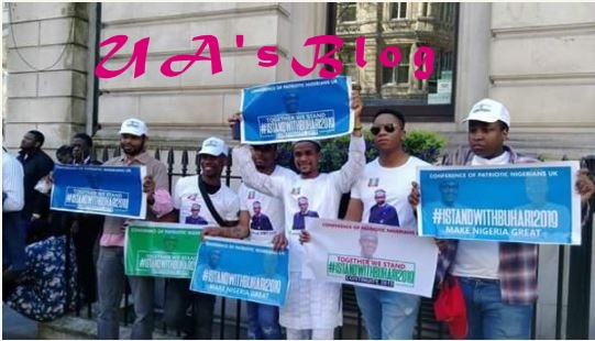 Buhari's Supporters Hold Massive Rally In UK, Endorse Him For Second Term (Photos)