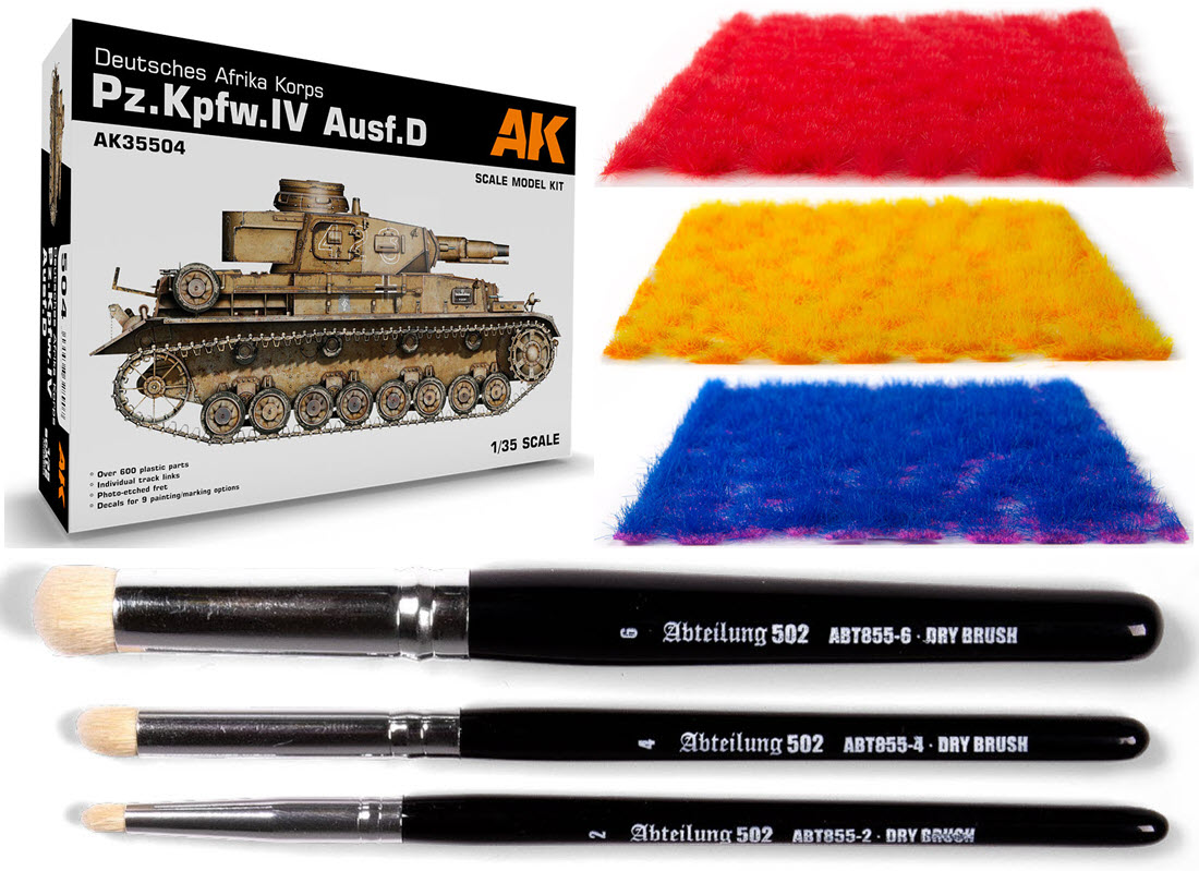 AK Interactive Early Panzers Weathering Set