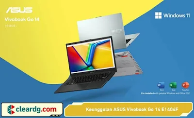 Keunggulan ASUS Vivobook Go 14 E1404F