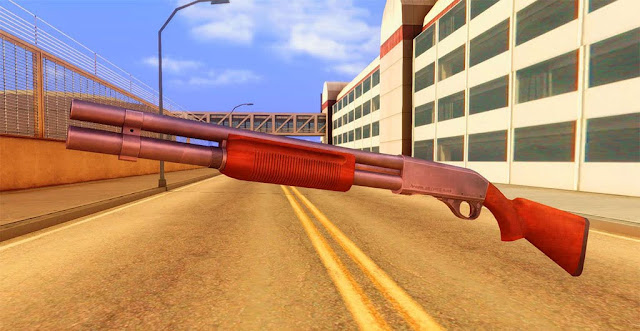 Lokasi Shotgun di GTA San Andreas & Download Petanya