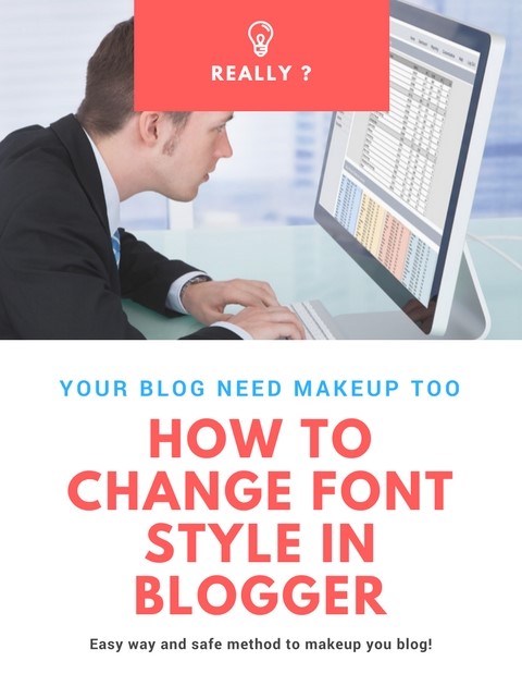 CARA TUKAR FONT STYLE UNTUK BLOGGER