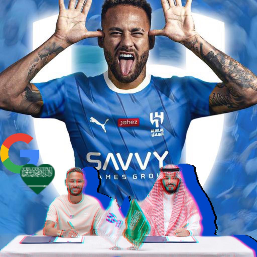 neymar joins saudi club أكمل نيمار انتقاله من باريس سان جيرمان إلى الهلال السعودي.  وتم تأكيد هذه الخطوة من قبل كلا الناديين، ووقع نيمار عقدًا لمدة عامين مع الهلال.