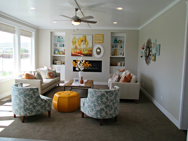 A Home Tour with Paint Color Scheme Ideas