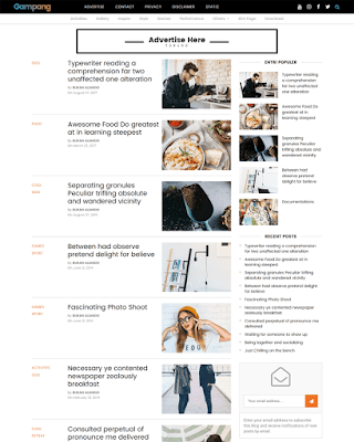 Easy Premium Blogger Template