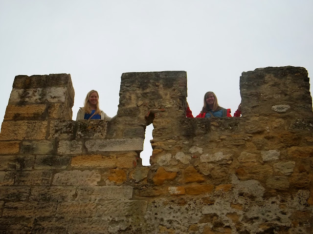 Inside St. George's Castle in Lisbon on Semi-Charmed Kind of Life