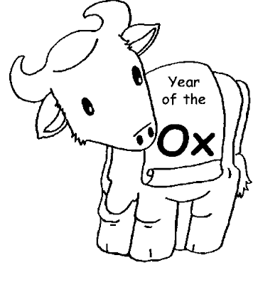 New year coloring pages