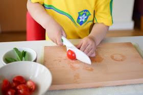 Simple Food Preparation and Recipe Ideas for Kids: BRUSCHETTA