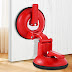 Meticuloso Door Stop Jammer, 2 Suction Cups, Home & Travel Door Security Brace