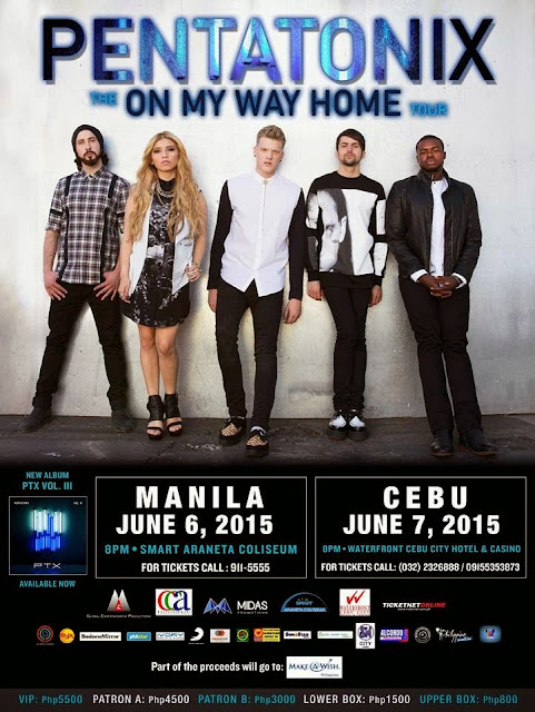 Pentatonix On My Way Home Tour Live in Manila 