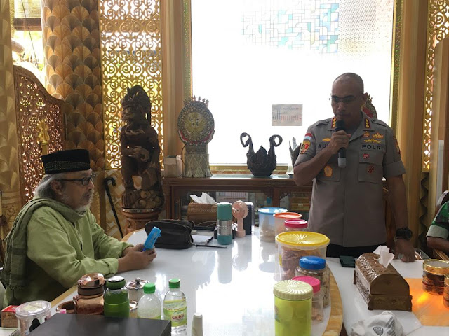 Silaturahmi Kapolres Jakbar dan Dandim 0503 di Yaskum Indonesia