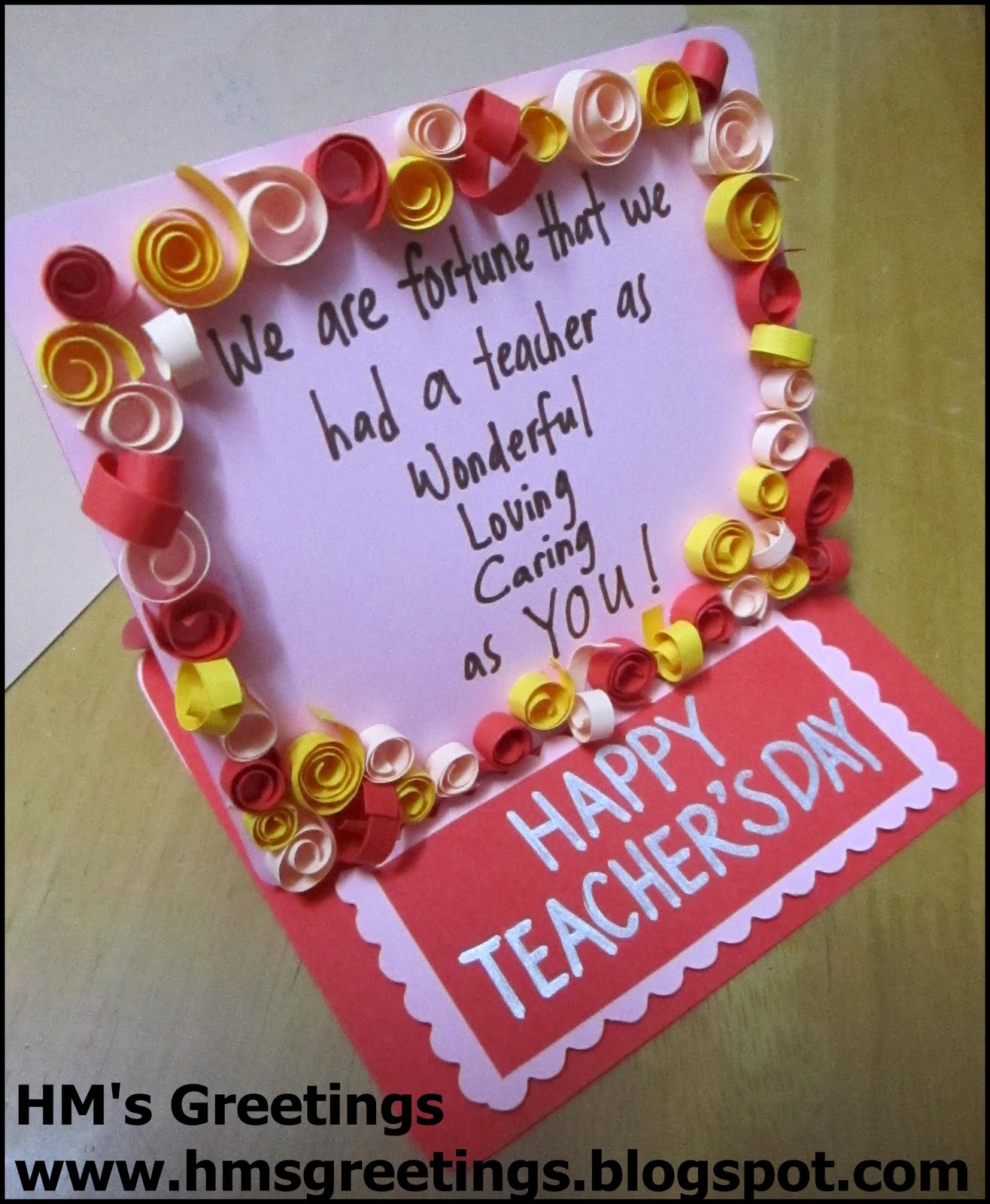New 90 Images Of Teachers Day Card