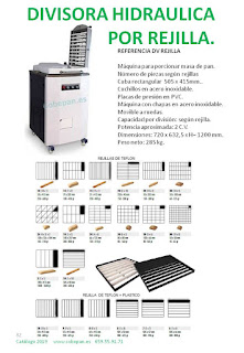 Divisoras Hidraulicas por rejillas.