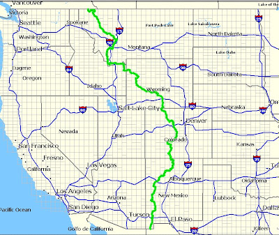 Usa Map Mountain