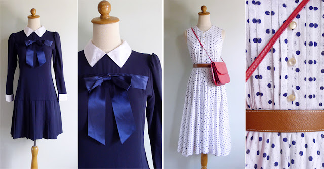vintage nautical dresses in the shop