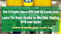 How To Transfer Data on MTN (2018 MB Transfer Code)