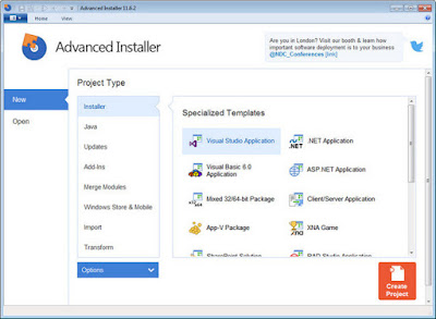  Advanced Installer Architect 16