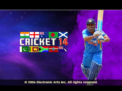 Cricket 14 Menu for EA Cricket 07