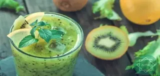 طريقة عصير الكيوي والليمون