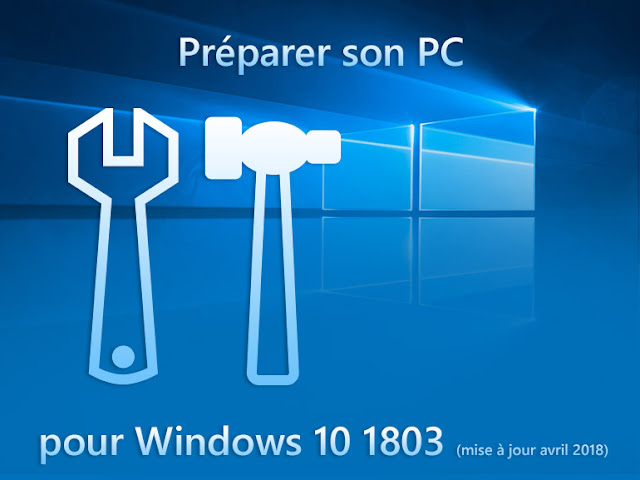 قم بإعداد وتجهيز الكمبيوتر الخاص بك للتحديث Windows 10 1803 Update April 2018