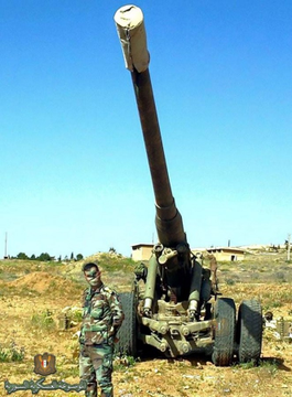 180 mm gun S-23 SAA 2015