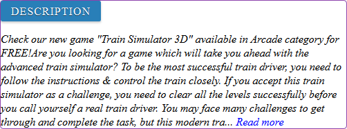 Train Simulator 3D game review