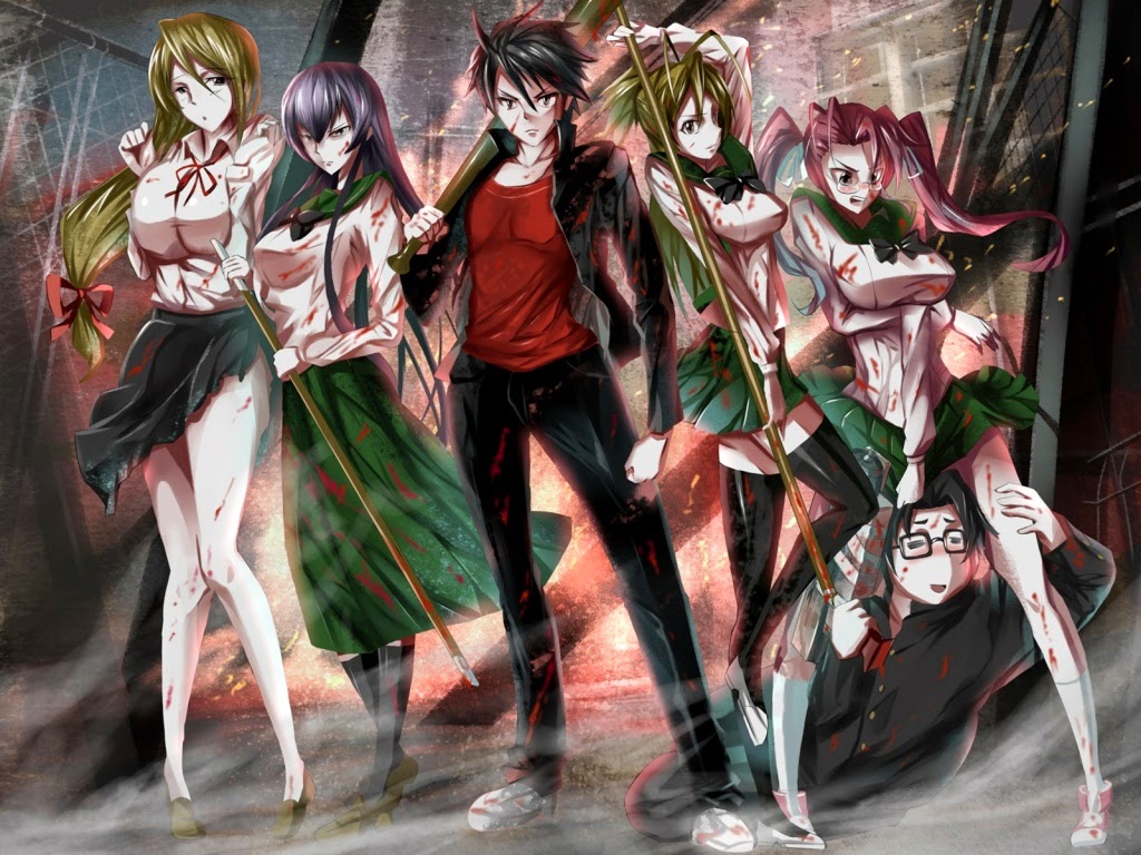 My Anime Review Highschool Of The Dead 学園黙示録