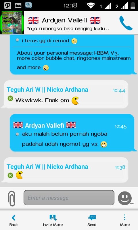 i-bbm v3 for android like iphone 