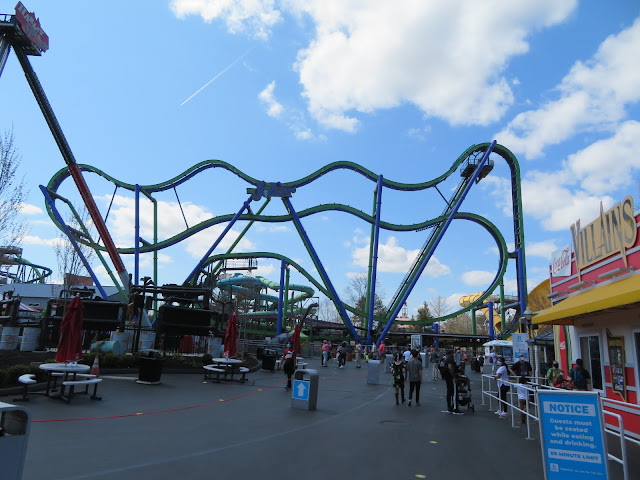 The Joker Roller Coaster Six Flags New England