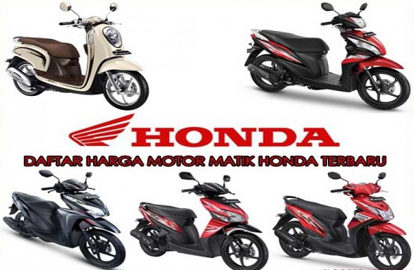 Brosur Daftar Harga  Resmi Motor  Honda  Matic  Terbaru  2021 