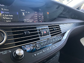Infotainment and HVAC in 2020 Lexus LS 500