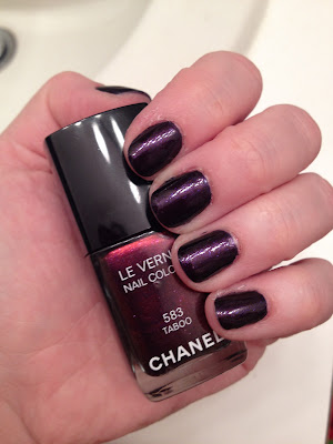 Chanel, Chanel Taboo, Chanel Le Vernis Nail Colour, nail polish, nail varnish, nail lacquer, manicure, mani monday, #manimonday, nails