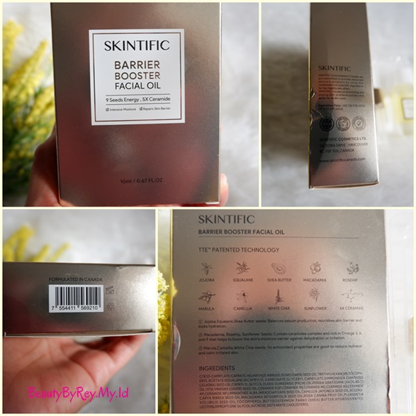 skintific barrier booster facial oil gambar