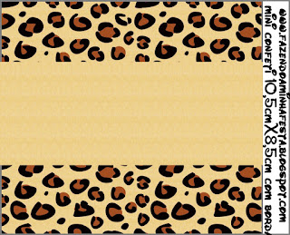 Leopard Prints Free Printable Labels.