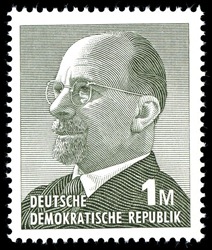 Briefmarke DDR - 1 M - Quelle: Wikipedia