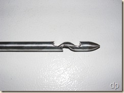notches for string and point
