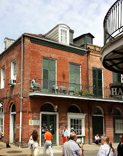 Typical Creole style building in New Orleans