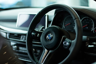 L’intérieur d’une BMW