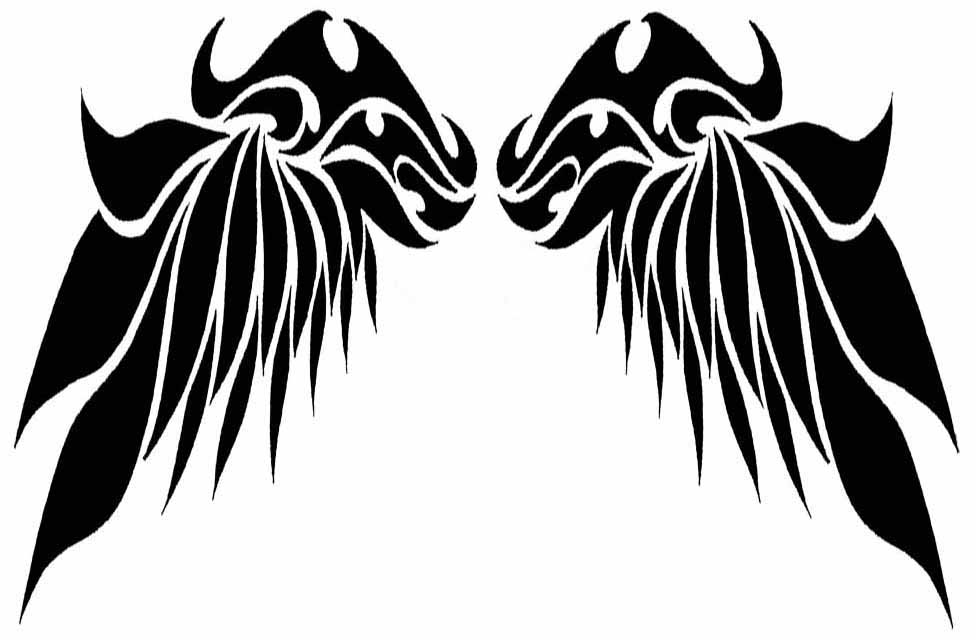 wings tattoos designs. images cross tattoos designs
