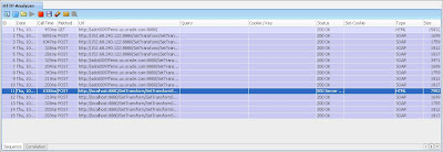 HTTP Analyzer :: Sequence Pane