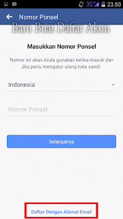 Cara Daftar Facebook