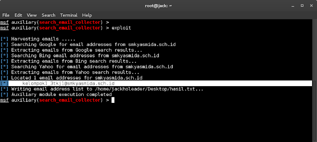 Cara Mencari Email Web Dengan Email Harvesting di Kali Linux