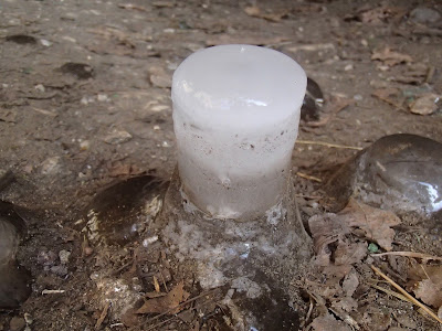 Zakrzówek, Skałki Twardowskiego, Jaskinia Twardowskiego, lodowe stalagmity