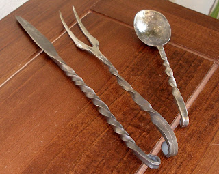 Shrewsbury Renaissance Faire - Handforged Silverware