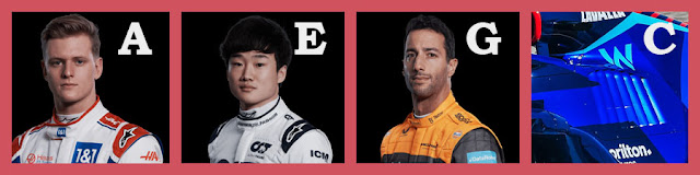 Drivers: Schumacher A  |  Tsunoda E  |  Ricciardo G Constructor: Williams C