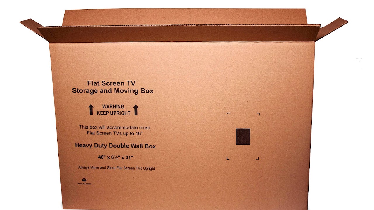 Flat Screen Moving Boxes