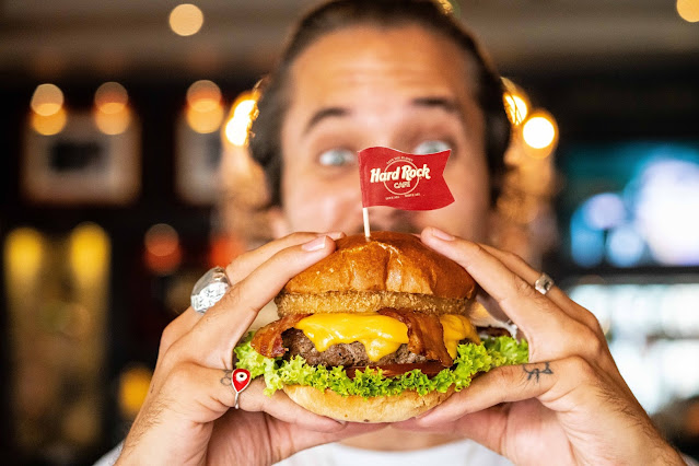 Hard Rock Cafe Puteri Harbour Launches Its New Local Legendary Burgers - Satay Burger and Spicy Sambal Burger