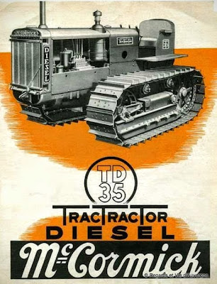 Tracteur agricole ancien