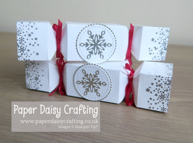 Snowfall thinlits - Stampin Up - Snow is Glistening
